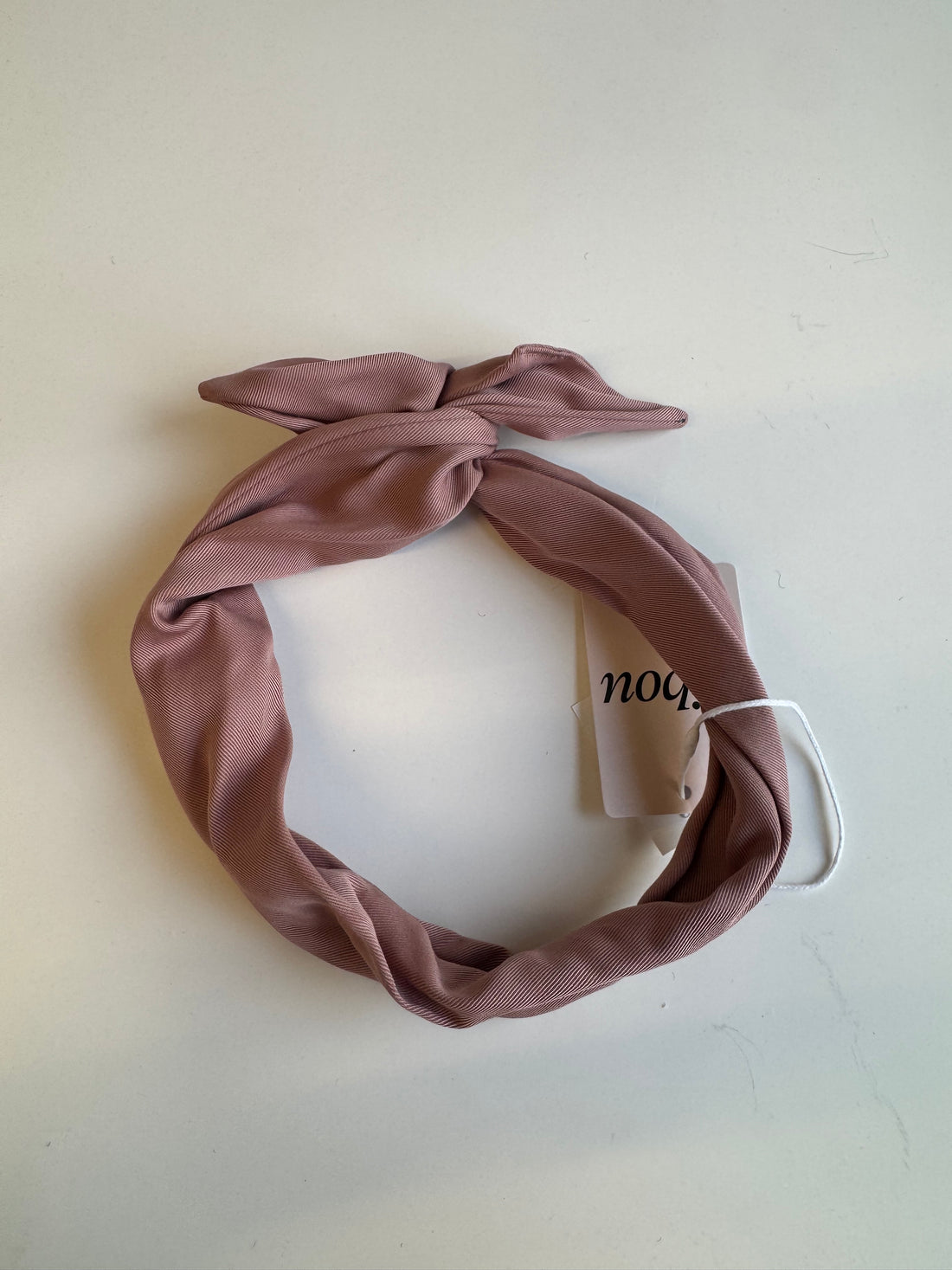 Imparfait - Bandeau à torsader rose