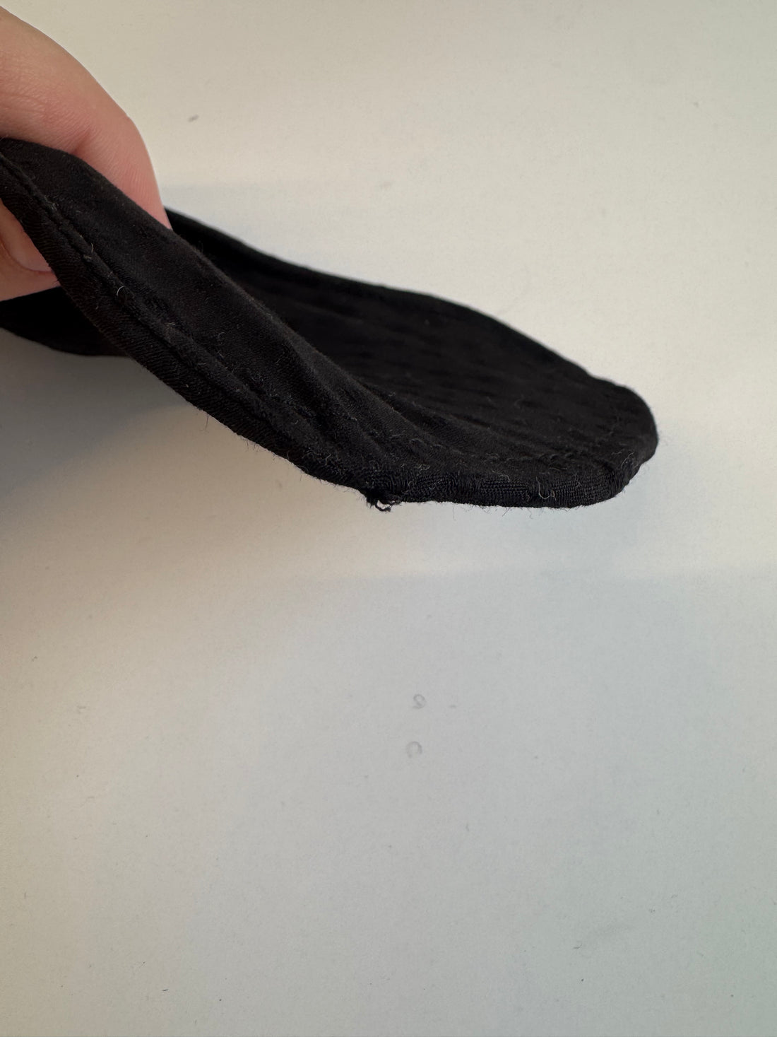 Imparfait - Accessoire à chignon noir dobby