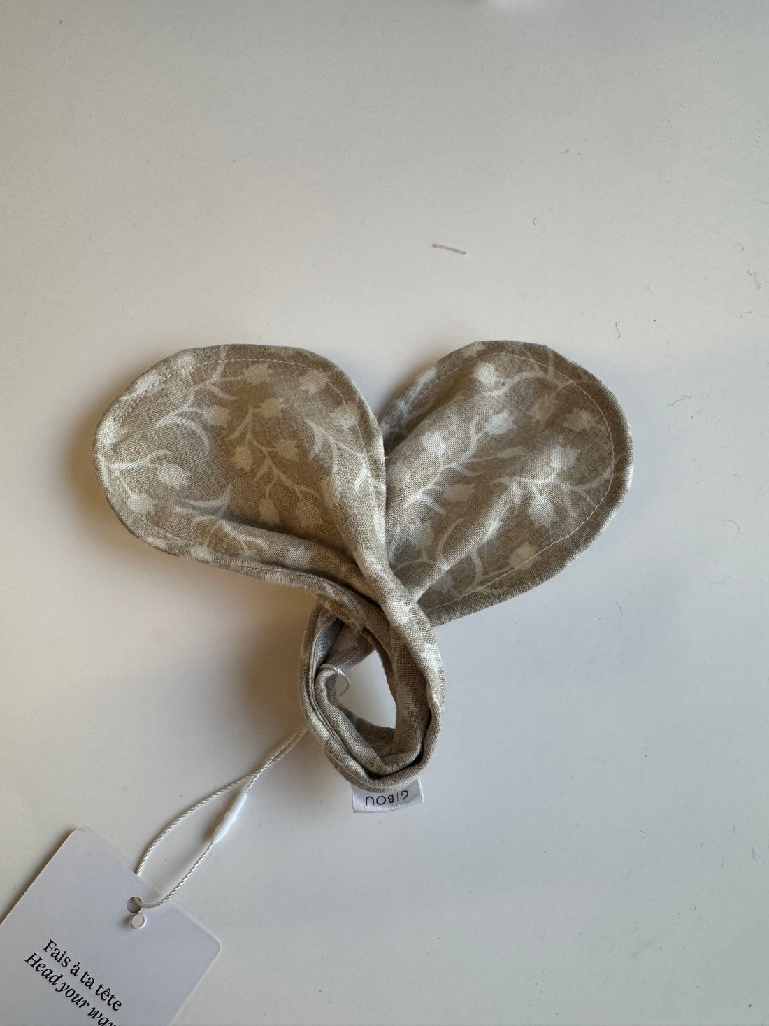 Imparfait - Accessoire à chignon lin floral