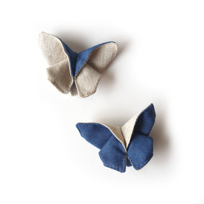 Duo Petites Barrettes Papillons - gibou.ca