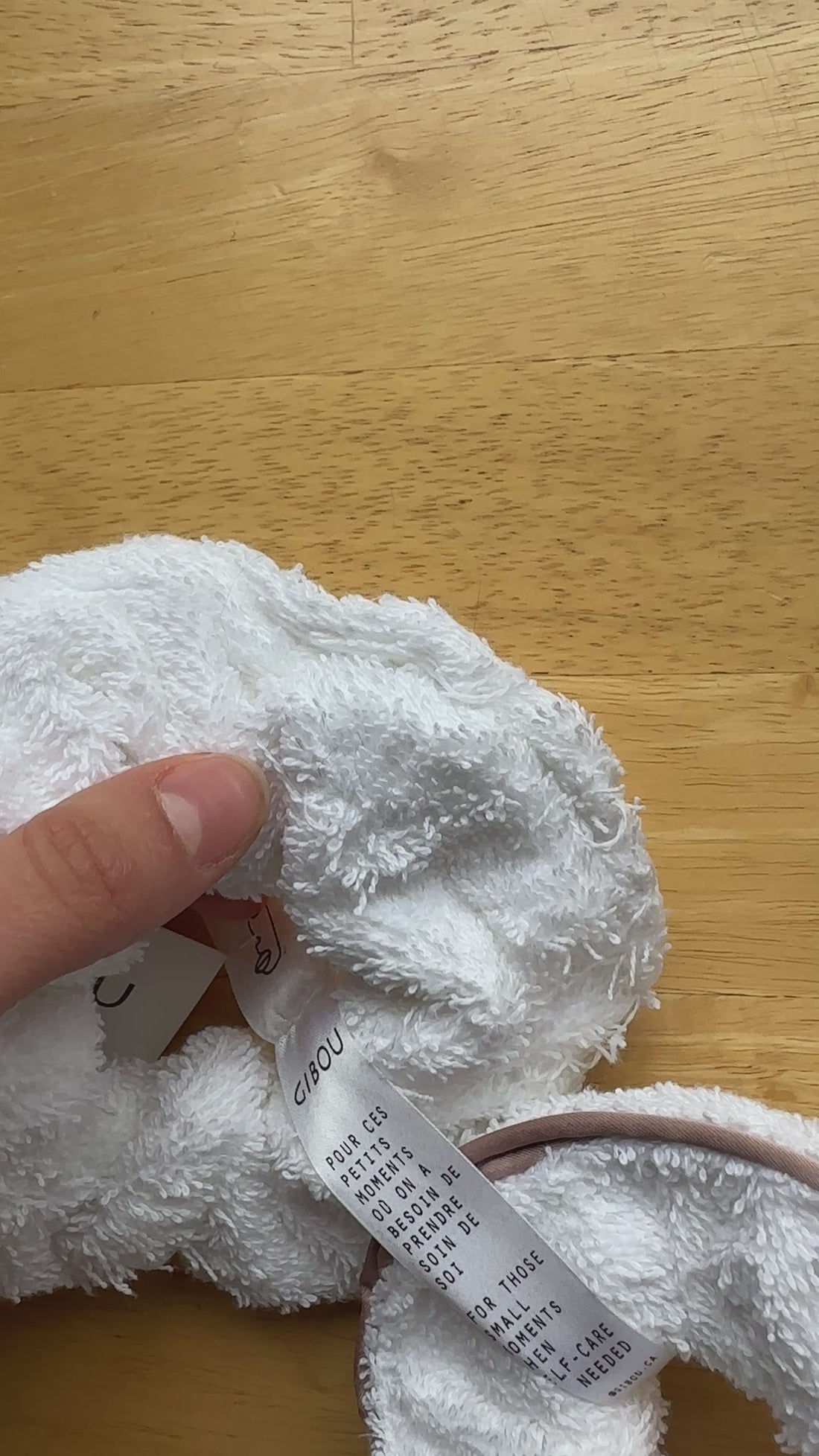 Imparfait - Duo chouchou ratine (tissu ratine)