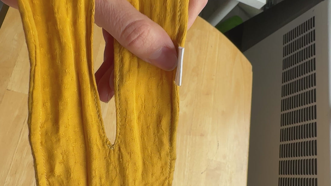 Imparfait - Chignon jaune taché