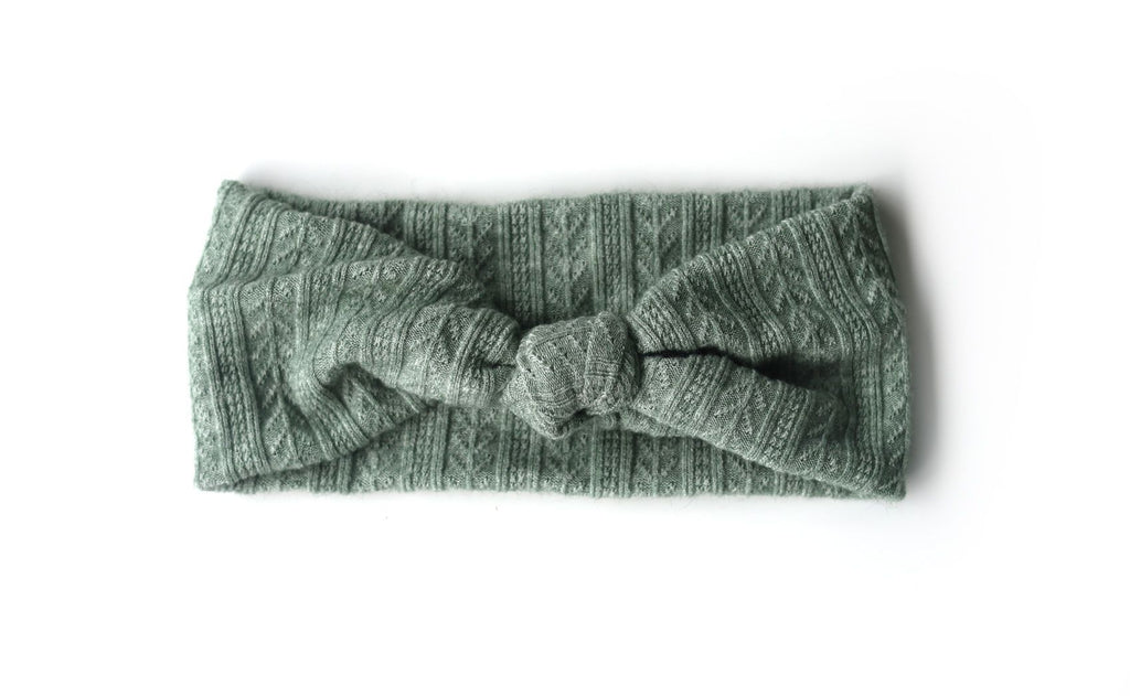 Le bandeau à nœud tapisserie / The Tapestry Knot Headband